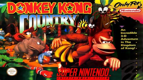 donkey kong country snes youtube